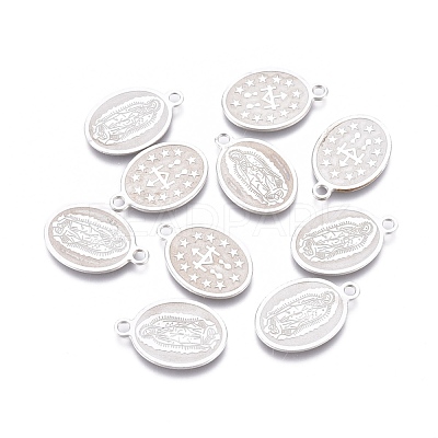 Non-Tarnish 304 Stainless Steel Charms STAS-L247-019P-1