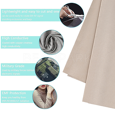 EMF Protection Fabric AJEW-WH0314-712C-02-1