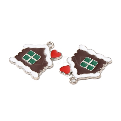 Christmas Alloy Enamel Pendants ENAM-D050-13C-01P-1