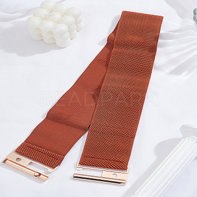 1Pc Polyester Elastic Chain Belt AJEW-LP0007-42A-1