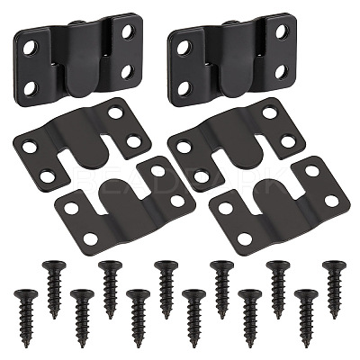 201 Stainless Steel Flush Mount Brackets STAS-OC0001-19EB-1