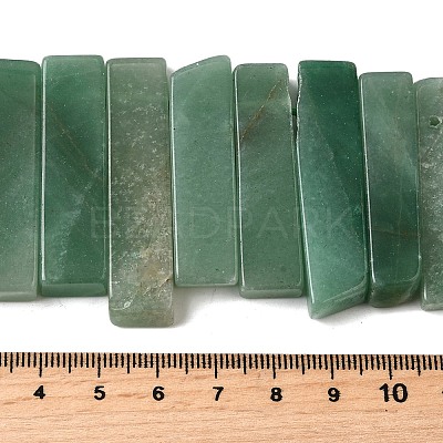 Natural Green Aventurine Beads Strands G-S386-D15-1