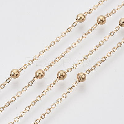 Brass Coated Iron Cable Chains CH-T002-01RG-1