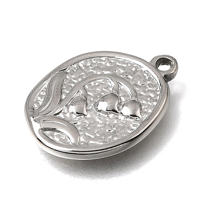 304 Stainless Steel Pendants STAS-K322-26D-P-1