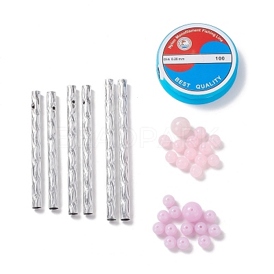 DIY Snowflake Wind Chime Making Kit DIY-D070-01P-1