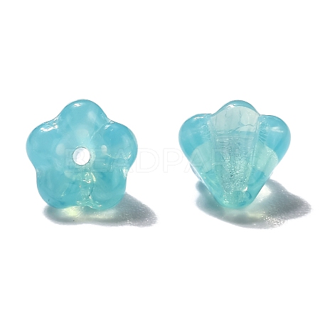 Transparent Czech Glass Beads GLAA-G070-05B-012-1