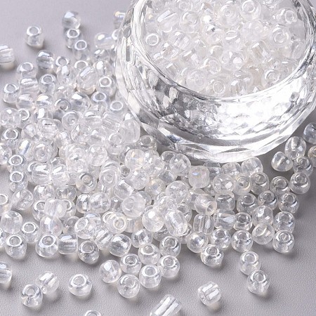 6/0 Glass Seed Beads SEED-A006-4mm-101-1