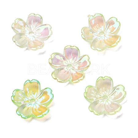 UV Plating Opaque Acrylic Beads AC-CBA99FE-05-H-1