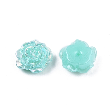 Opaque ABS Plastic Beads KY-G019-02M-1