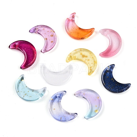 Transparent Glass Pendants GLAA-N001-79-1