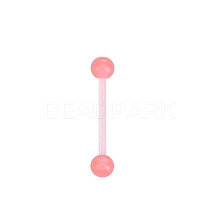 Luminous Acrylic 15 Gauge Tongue Rings WG90989-07-1