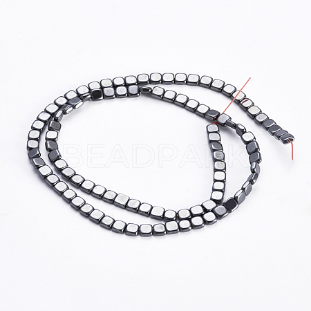 Non-magnetic Synthetic Hematite Beads Strands X-G-P363-10-1