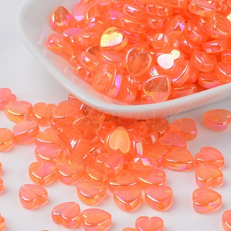 Transparent Acrylic Beads X-PL539-816-1
