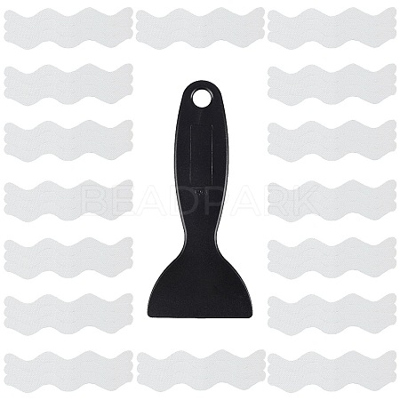 PEVA S-shaped Bath Tub Stickers KY-GF0001-03A-1