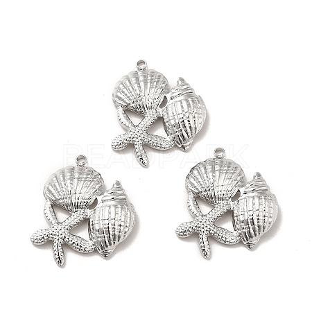 Non-Tarnish 304 Stainless Steel Pendants STAS-I197-003P-1