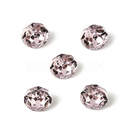 Glass Rhinestone Cabochons GLAA-A018-8mm-223-1