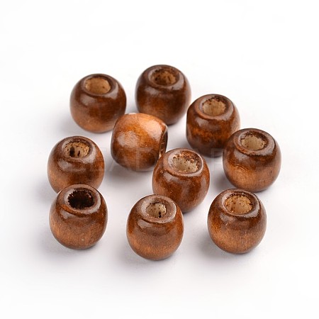 Natural Wood Beads WOOD-S030-02-LF-1
