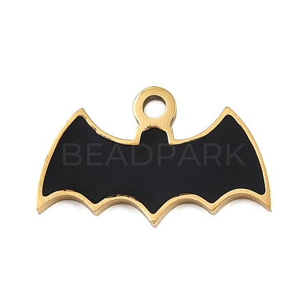 Halloween Theme 304 Stainless Steel Charms STAS-C140-02C-G-1