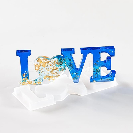 DIY Word Love Silicone Molds DIY-L042-002-1