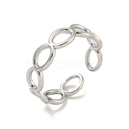 304 Stainless Steel Finger Ring RJEW-C077-04P-1
