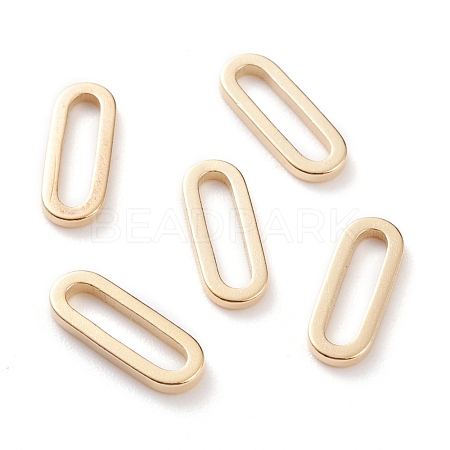 Brass Linking Rings KK-Y003-04A-G-1