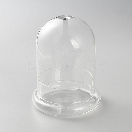 Glass Dome Cover DJEW-WH0099-06D-1