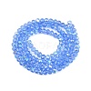 Electroplate Glass Beads Strands EGLA-A044-T3mm-L14-3