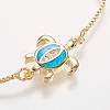 Adjustable Brass Bolo Bracelets BJEW-I240-01G-02-2