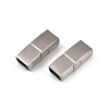 304 Stainless Steel Watch Band Clasps Hand Polished STAS-C127-15P-1