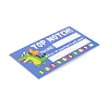 Rectangle Paper Reward Incentive Card DIY-K043-06-05-3