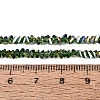 Electroplate Transparent Glass Beads Strands LS-EGLA-Q139-01A-A21-4