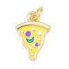 Brass Enamel Pendants LS-KK-B168-01G-01-1