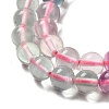Gradient Color Natural Fluorite Beads Strands G-Z047-C02-05-3