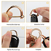 Imitation Leather Keychain Holder DIY-WH0349-90A-6