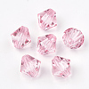 Transparent Acrylic Beads TACR-S146-4mm-02-2
