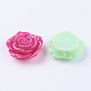 Rose Flower Resin Beads for Kids Bubblegum Necklace X-RESI-R110-M-2