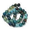 Natural Agate Beads Strands G-M437-C01-01W-4