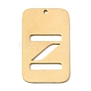 304 Stainless Steel Pendants STAS-D200-01Z-G-1