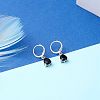 Teardrop Rhinestone Dangle Earrings for Girl Women Gift EJEW-BB64281-3