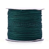 Nylon Braided Cord for Woven Jewelry Making Macrame Craft NWIR-D055-0.6mm-14-1