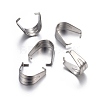 Tarnish Resistant 201 Stainless Steel Snap on Bails STAS-P223-07P-1
