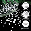 320Pcs 16 Style Cubic Zirconia Cabochons ZIRC-YS0001-03-5