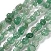 Natural Green Strawberry Quartz Beads Strands G-P497-01E-23-1