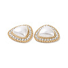 ABS Imitation Pearl Cabochons PALLOY-E026-01G-3