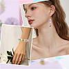 150Pcs 5 Styles Opaque Acrylic European Beads OACR-SP0001-46-4