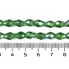 Transparent Electroplate Glass Beads Strands LS-EGLA-N013-T6mm-B14-4