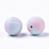 Tri-color Food Grade Eco-Friendly Silicone Beads SIL-T056-02b-02-2