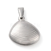 Non-Tarnish 304 Stainless Steel Pendants STAS-R229-20P-1