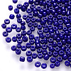 6/0 Baking Paint Glass Round Seed Beads SEED-S036-01C-07-1