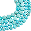  2 Strands 2 Style Natural Howlite Beads Strands G-NB0003-16-1